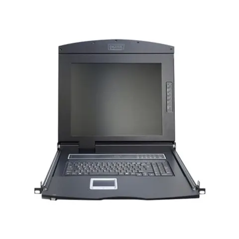 DIGITUS 19, Modulare Konsole mit KVM-Switch, 1-Port – Bild 1