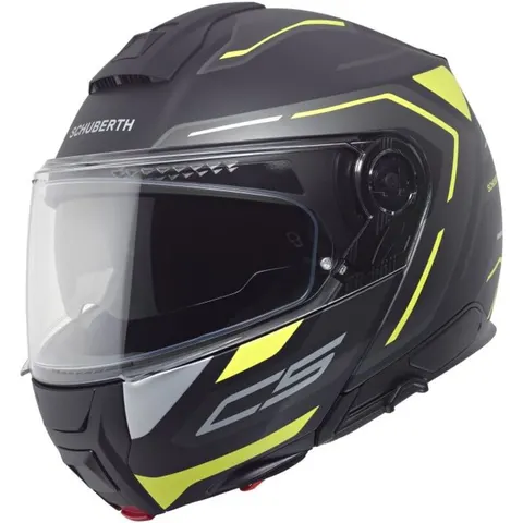 SCHUBERTH - Casco C5 Omega Giallo Nero,Giallo XL – immagine 1