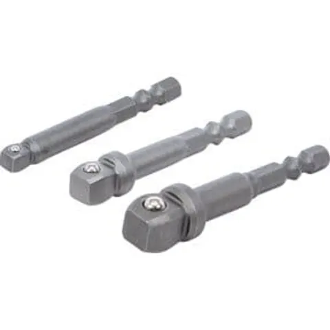 BGS technic Jeu d’adaptateurs à bascule de perceuse 6,3 mm – image 1