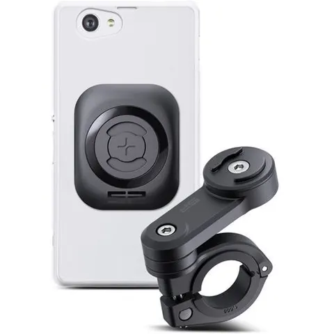 SP Connect Moto Bundle LT mit Universal Interface SPC+ Motorrad-Handyhalterung - Schwarz – Bild 1