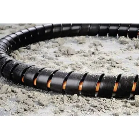 HellermannTyton 162-20400 SPF40-PP-BK Spiralschlauch Schwarz 1 m – Bild 1