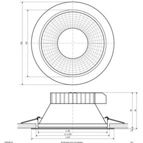 EVN LED-Deckeneuchte CCT Switch ML DSR54200125) – Bild 1