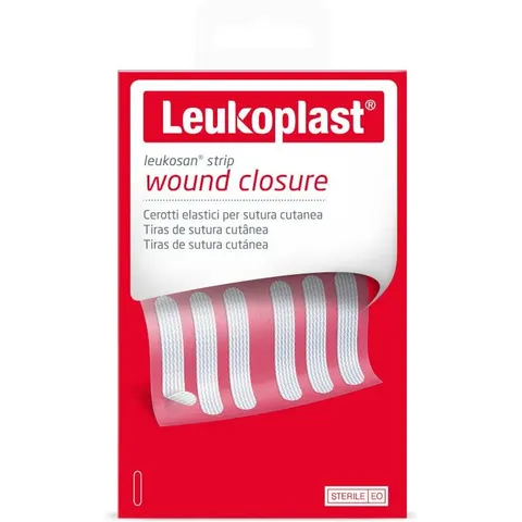 Leukosan Strip 6X38mm 2 bustine x 6 cerotti – immagine 1