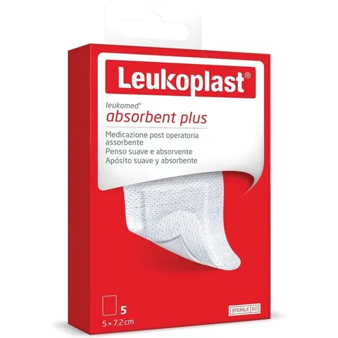 Leukoplast Absorbent Plus 5x7,2 x5 – imagen 1
