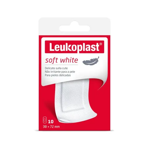 Essity Leukoplast Soft White 72x38mm 10 pezzi – immagine 1