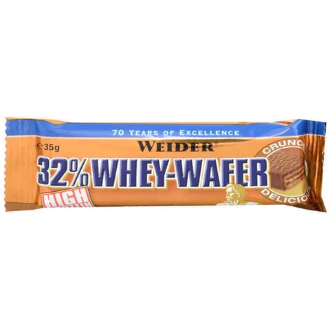 Whey Wafer Bar - 12 x 35g - Schokolade – Bild 1