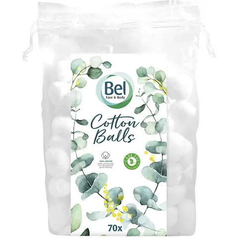 Bel Premium Cotton Balls 70 Units – 011635 – image 1