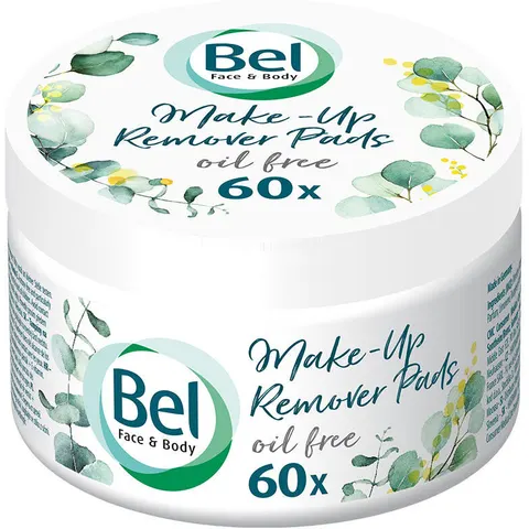 Bel Oil-Free Makeup Remover Pads, 60 Count – image 1