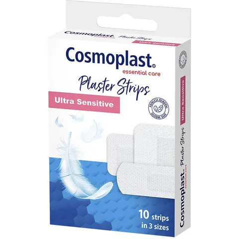 Cosmoplast apósitos plaster strips 10 u – imagen 1
