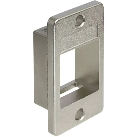 Delock 86213 Keystone-Halterung Zink-Grau – Bild 1