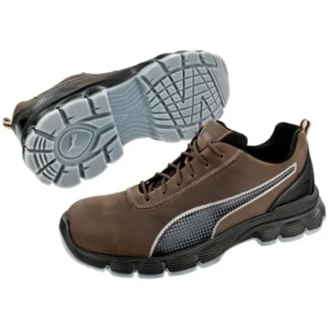 Baskets de sécurité basses Puma Condor S3 ESD SRC Marron 41 – image 1