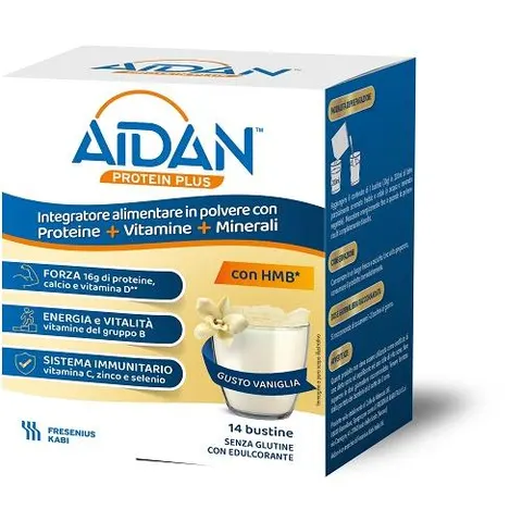 Aidan Protein Plus Vaniglia 14 Bustine – immagine 1