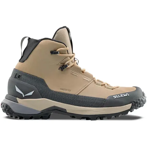 Damen-Wanderschuhe Salewa Puez Leather Mid PTX – Beige – MPSALE010011686072 – Bild 1