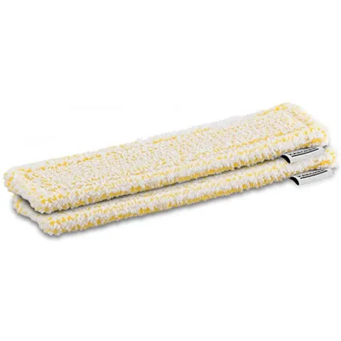 Kärcher Indoor Window Vac Microfibre Wiping Cloths – white – image 1