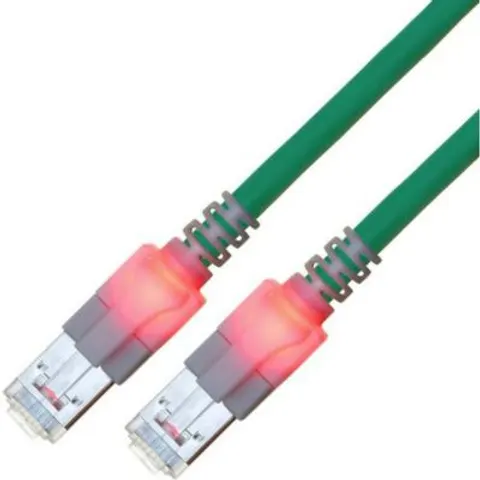 EASYLAN CS1OTCDCD0010 - Cable de conexión CAT de 1 led, DualBoot, S/FTP turquesa – imagen 1