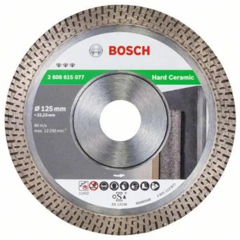 Disque diamanté Best Hard Ceramic Expert 125 mm référence 2608900655 – image 1