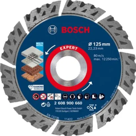 BOSCH Diamant-Trennscheibe EXPERT Best for Universal – Bild 1
