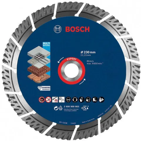 BOSCH Diamant-Trennscheibe 230 mm – Bild 1