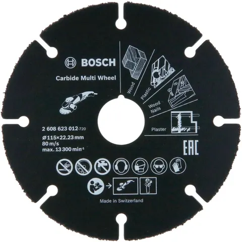 BOSCH Trennscheibe EXPERT Carbide Multi Wheel – 567464 – Bild 1