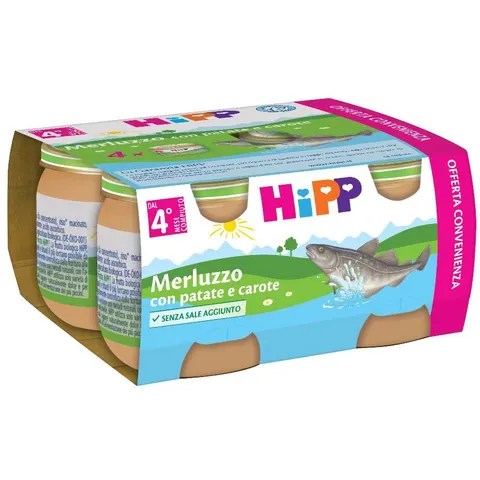 hipp Omo bio merluzzo 4x80g – immagine 1