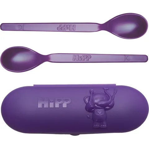 Hipp Spoons Set dinnerware set for travelling Purple – image 1