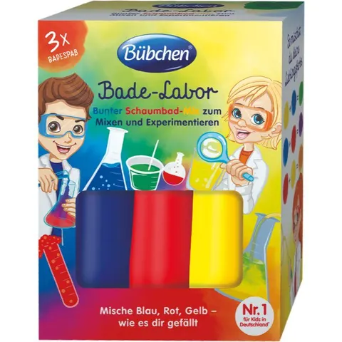 Bübchen Kids Bath Laboratory badlaboratorium 3x50 ml – afbeelding 1