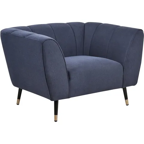 ORSTA - Fauteuil - Donkerblauw - Polyester – afbeelding 1
