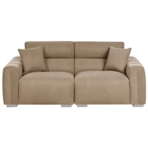 FAUSKAN - Driezitsbank - Lichtbruin - Polyester – afbeelding 1