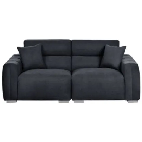 FAUSKAN - Driezitsbank - Zwart - Polyester – afbeelding 1