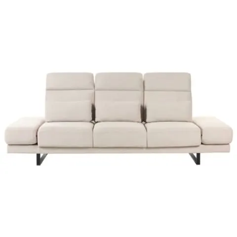 IKAST - Driezitsbank - Beige - Polyester – afbeelding 1