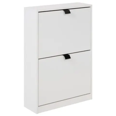 HOBART - Schoenenkast - Wit - MDF – afbeelding 1