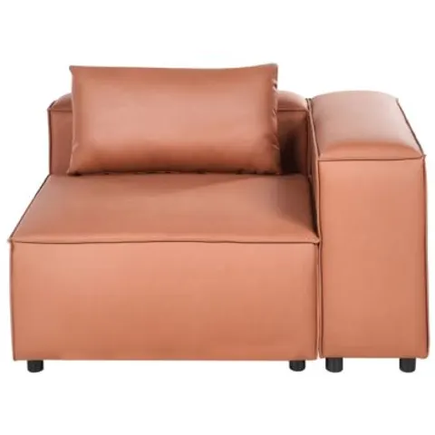 BRANDE - Hoekmodule - Goudbruin - Polyester – afbeelding 1