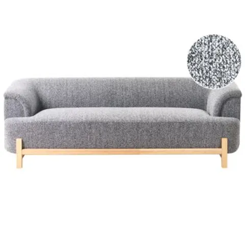 ALNOR - Driezitsbank - Donkergrijs - Polyester – afbeelding 1