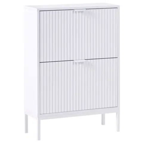 ADELAIDE - Schoenenkast - Wit - MDF – afbeelding 1