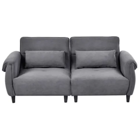 WETLAN - Driezitsbank - Donkergrijs - Polyester – afbeelding 1