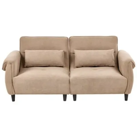 WETLAN - Driezitsbank - Lichtbruin - Polyester – afbeelding 1