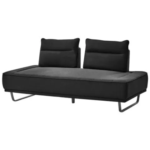 FAXEN - Driezitsbank - Zwart - Polyester – afbeelding 1