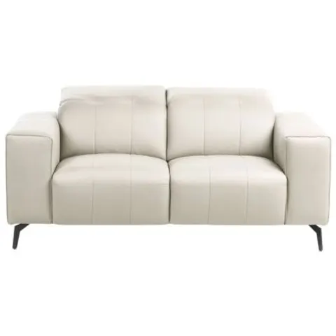 OMMEL - Tweezitsbank - Lichtbeige - Polyester – afbeelding 1