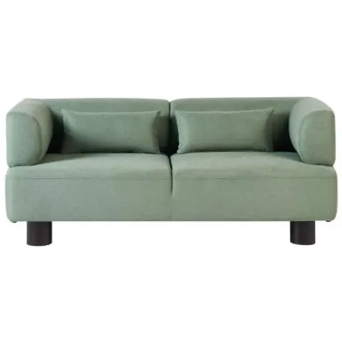 MOVIK - Tweezitsbank - Lichtgroen - Polyester – afbeelding 1