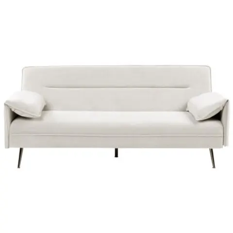 VAYLA - Slaapbank - Gebroken wit - Polyester – afbeelding 1