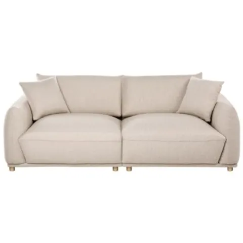 JUBEK - Driezitsbank - Beige - Polyester – afbeelding 1