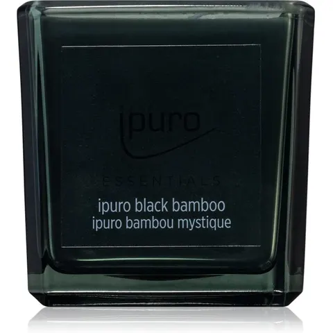 ípuro Essentials Black Bamboo candela profumata 125 g – immagine 1