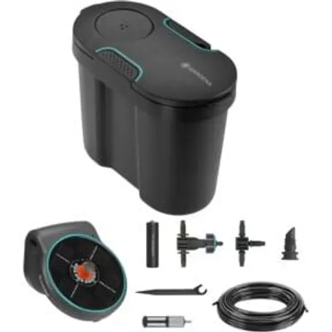 Gardena AQUABLOOM Solar Water Irrigation and Storage Set – image 1