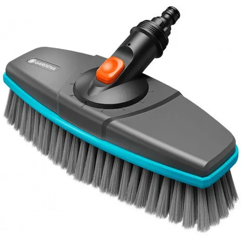 Gardena Spazzola con manico Cleansystem Soft antracite – immagine 1
