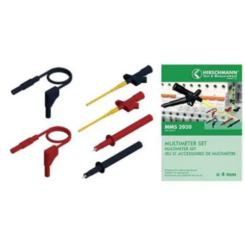 HIRSCHMANN TEST & MEASUREMENT MMS 2030 - Multimeter safety set, 6-piece – image 1
