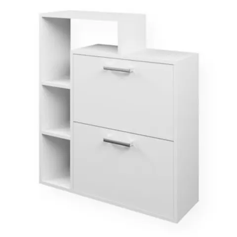 Vicco Benne à chaussures Blanc 24.5x90cm – image 1