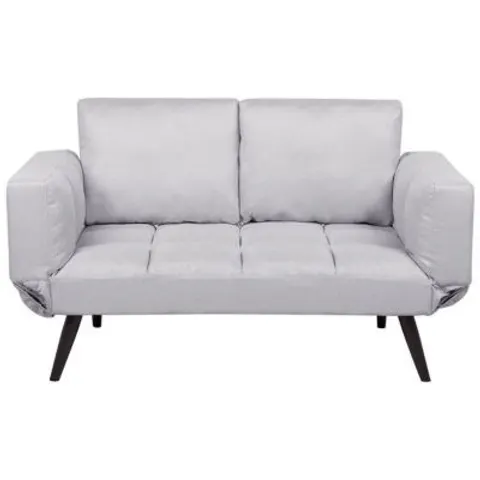 BREKKE - Slaapbank - Lichtgrijs - Polyester – afbeelding 1