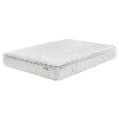 LUXUS - Pocketveringmatras - Crème - 160 x 200 cm - Polyester – afbeelding 1