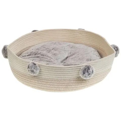 ORTACA - Dierenbed - Lichtbeige - Katoen – afbeelding 1