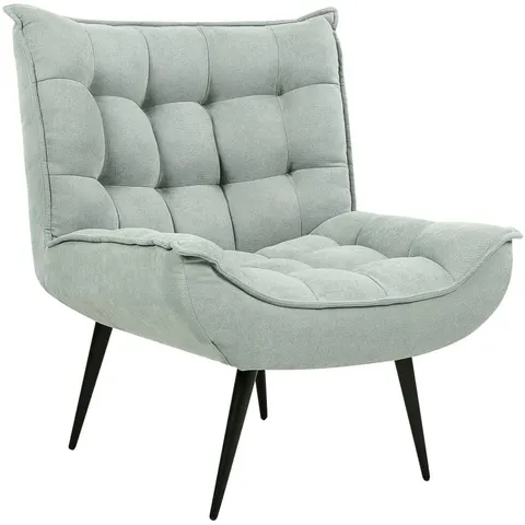 ALVESTA - Fauteuil - Mintgroen - Polyester – afbeelding 1